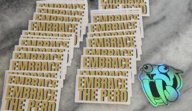 Two weeks left for Perd Jersey order + new sticker design arrived!