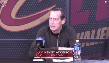 Kenny Atkinson spoke postgame on his ejection