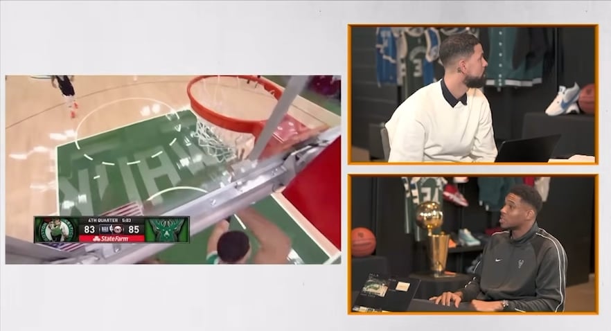 Giannis on being a two-way player