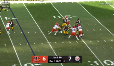 DARNELL WASHINGTON JUST WOKE UP HEINZ FIELD