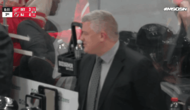 Quite disappointing that this wasn't shown on the Wings broadcast