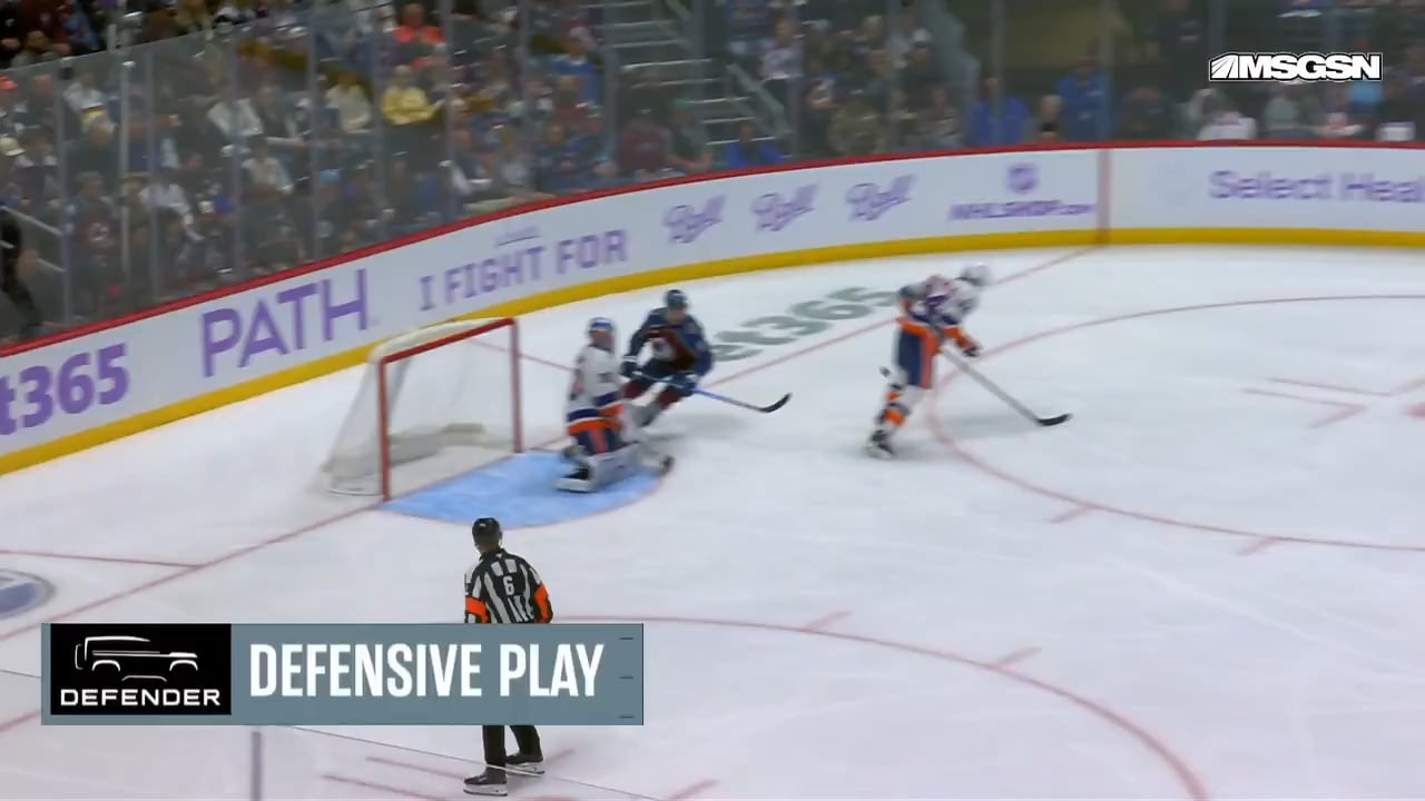 Sorokin with ridiculous glove save