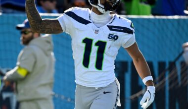 JAXON SMITH-NJIGBA IS NOW THE SEAHAWKS SINGLE-SEASON RECEIVING YARDS LEADER