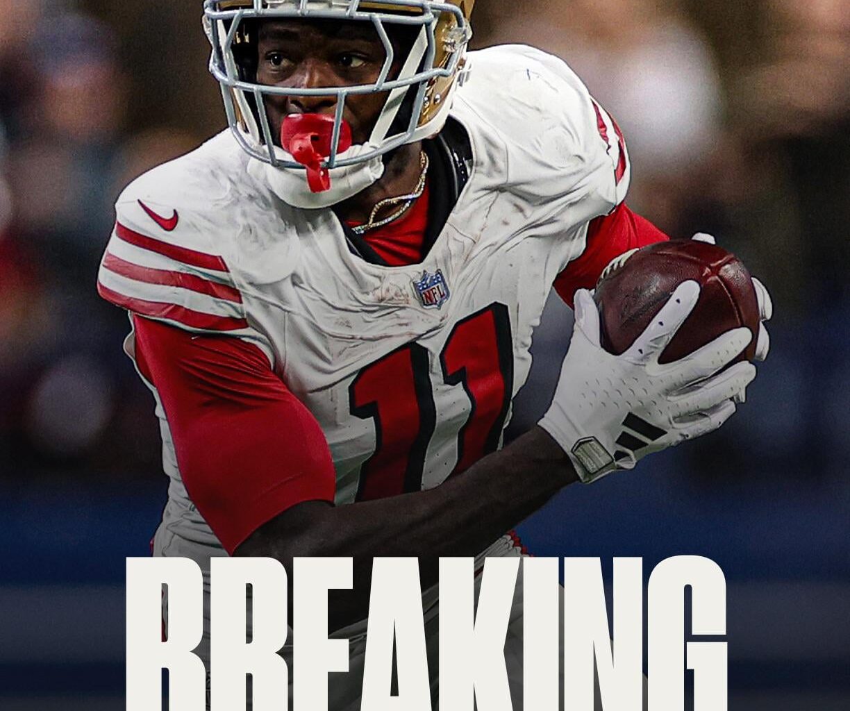 BREAKING: 49ers, Brandon Aiyuk likely to part ways (Russini)