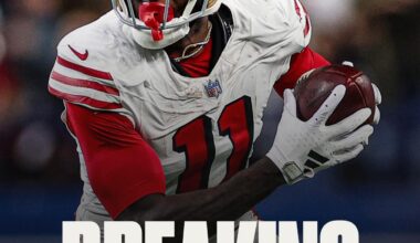 BREAKING: 49ers, Brandon Aiyuk likely to part ways (Russini)