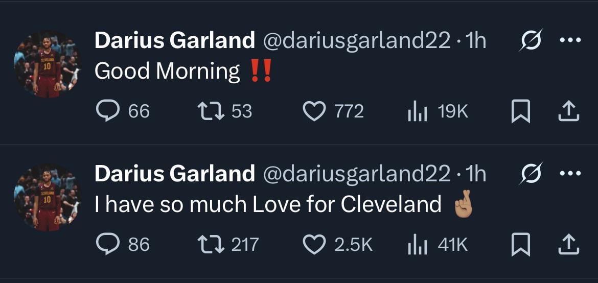 The Great Darius Garland Toe Watch: Part 4 - A Herald in the Morn