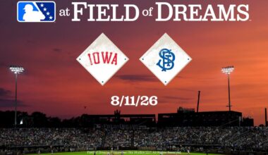 [Jackson, MLB] MiLB at Field of Dreams to feature St. Paul Saints vs. Iowa Cubs in 2026
