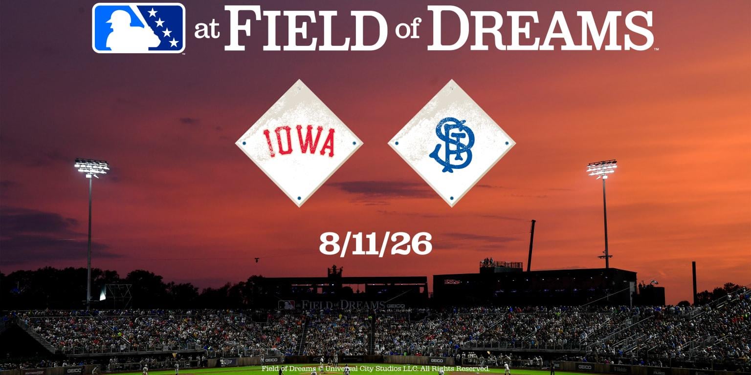 [Jackson, MLB] MiLB at Field of Dreams to feature St. Paul Saints vs. Iowa Cubs in 2026