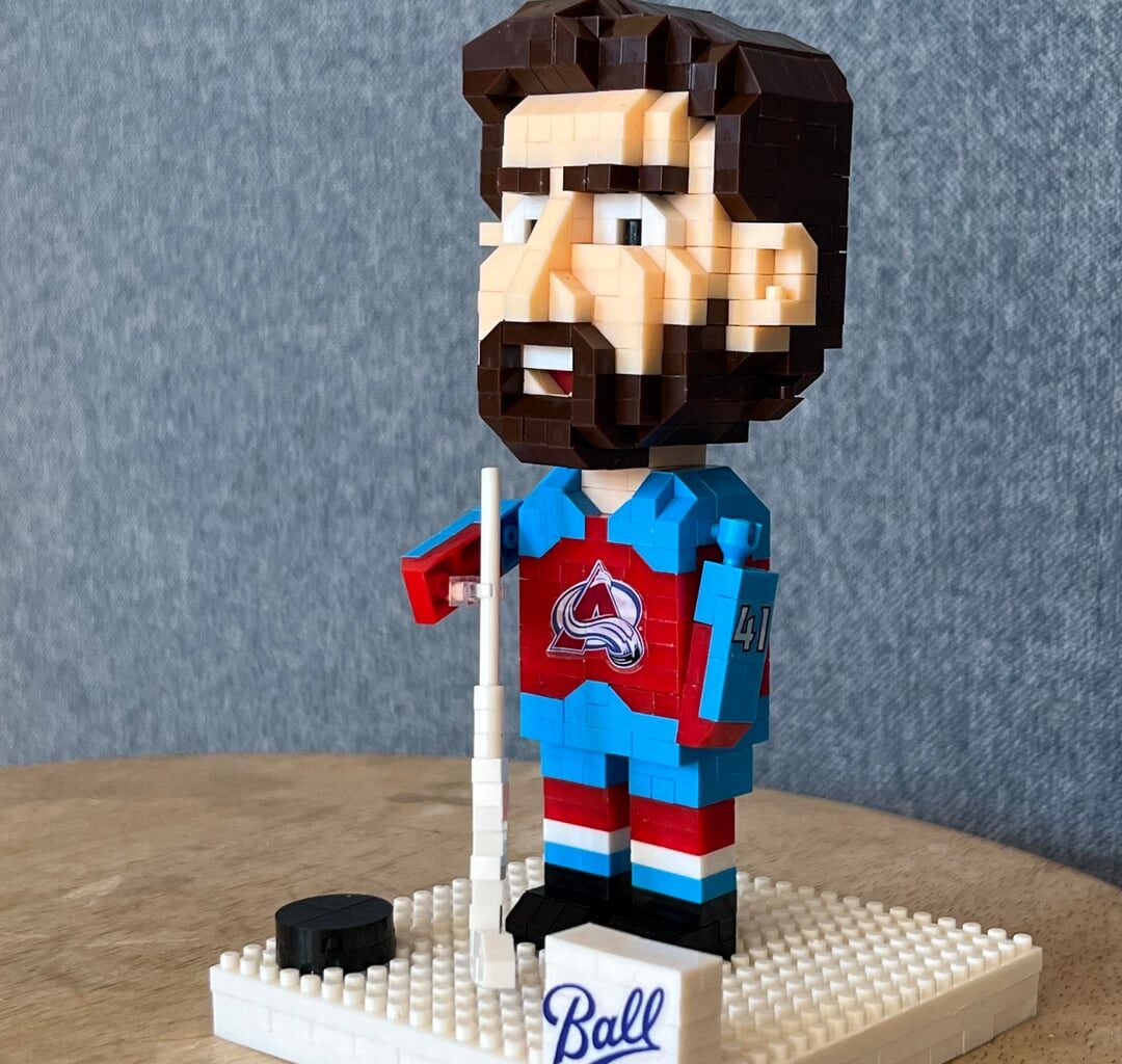 Wedgewood block figurine giveaway from last night's game I LOVE IT SO MUCH