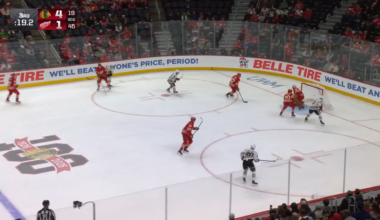 Oliver Moore scores his 1st career NHL goal!