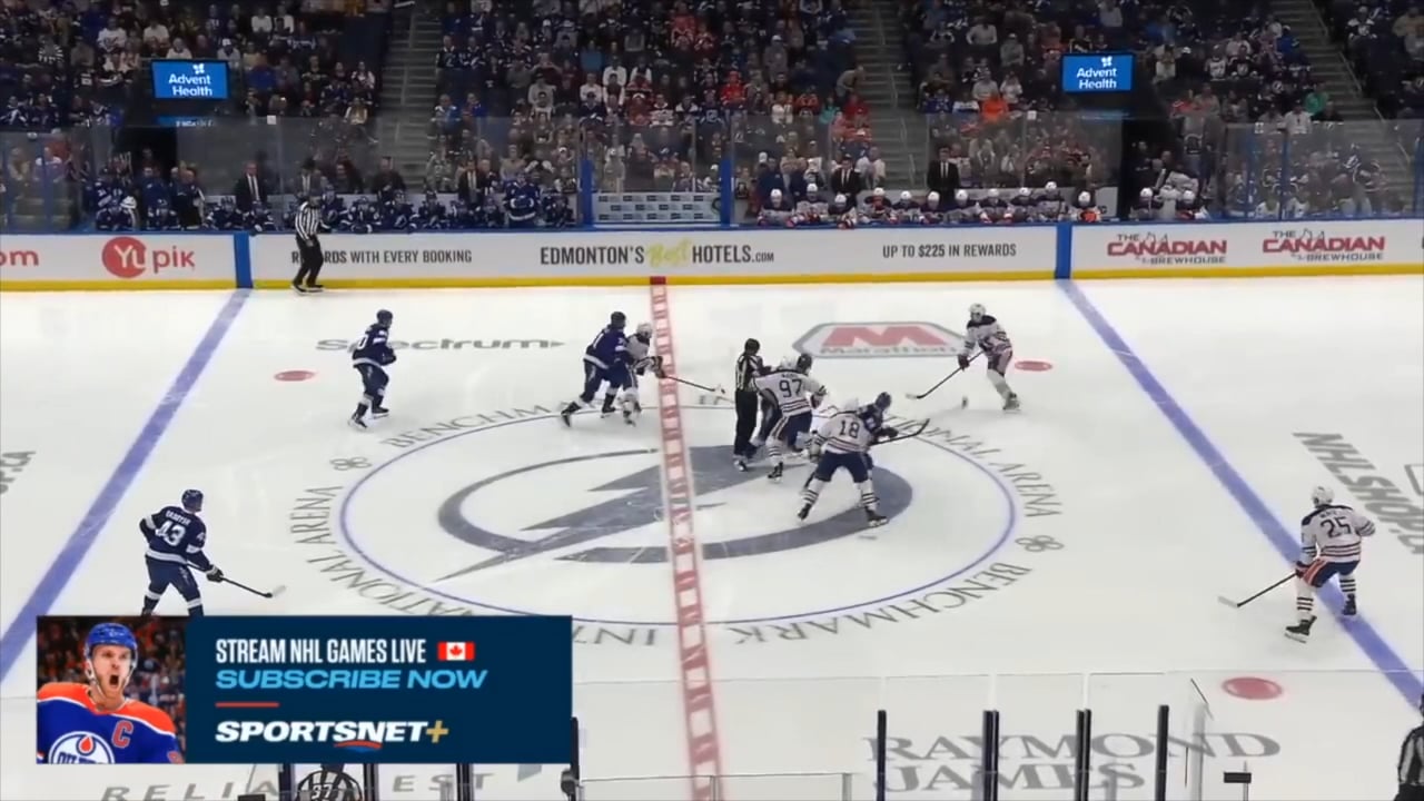 TBL vs EDM highlights, but I turned them into a meme