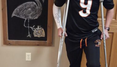 I dressed up as Joe Burrow for Halloween 😞