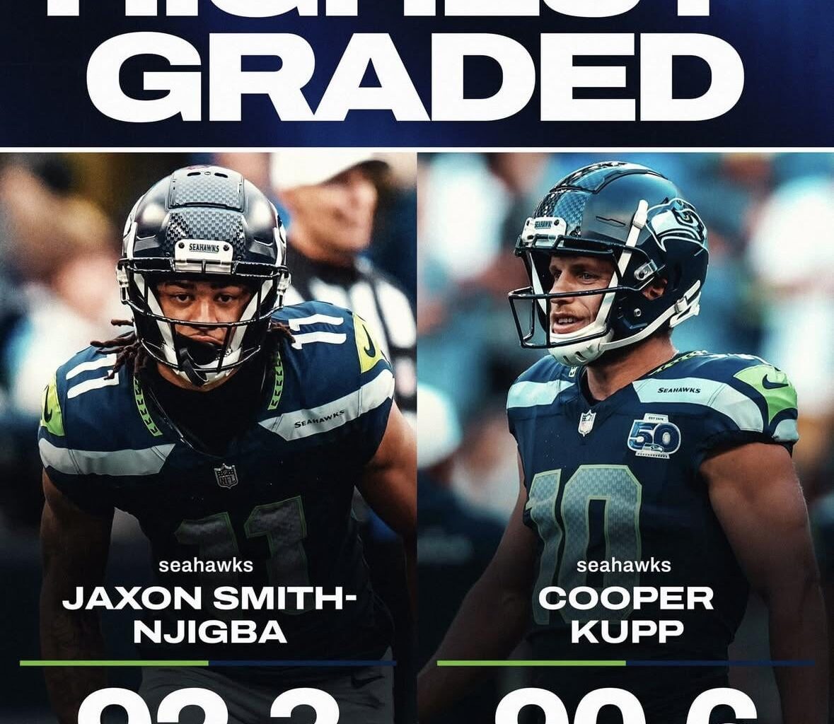 [PFF] Seahawks WRs are the Highest