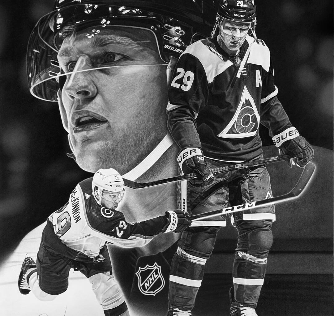 I’m back after over a year to show all you Avs fans my latest pencil drawing of Nate Dogg! 180 hours of graphite on paper!