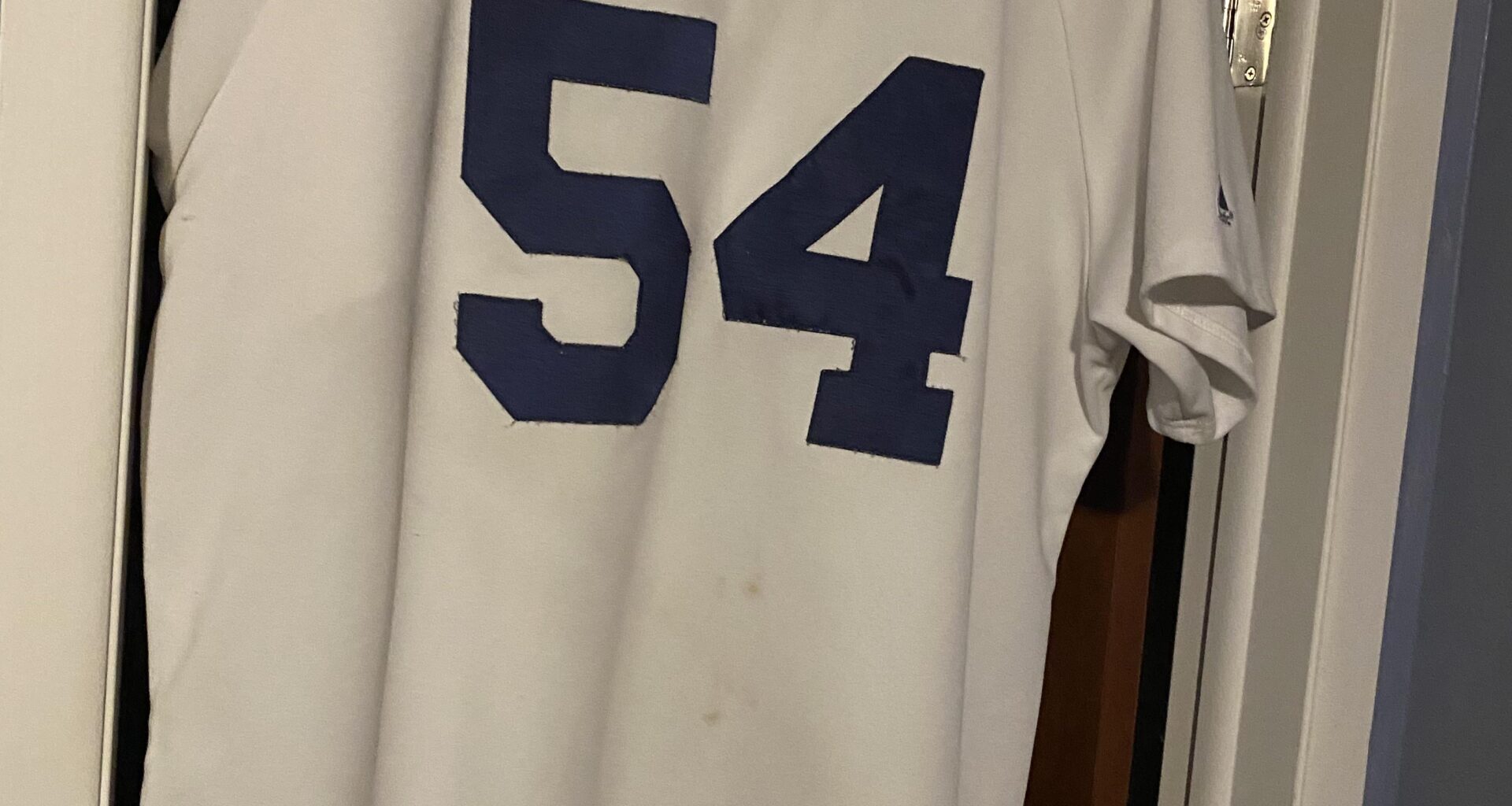 Found this old thing at my parents house. Too bad he got injured playing guitar hero. 😂