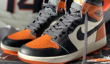 Did I buy these Jordans because they’re Giants colours? DAMN RIGHT 🧡