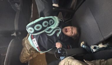 My daughter’s reaction to us losing the shoot out against the Blue Jackets