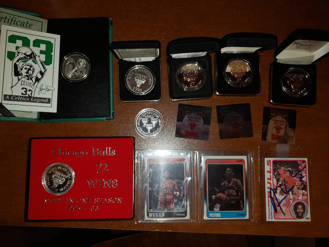 My old Bulls stack plus a Bird