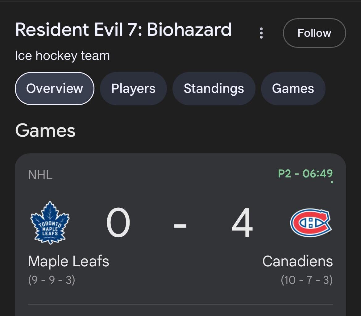 Weird Google glitch?