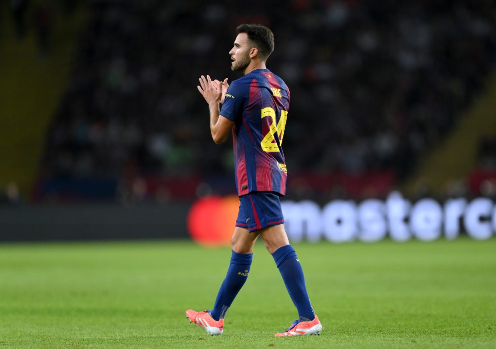 Eric Garcia of FC Barcelona