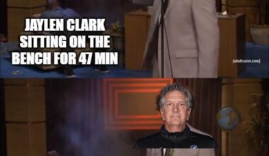 Jaylen Clark should've played all 53 min last night