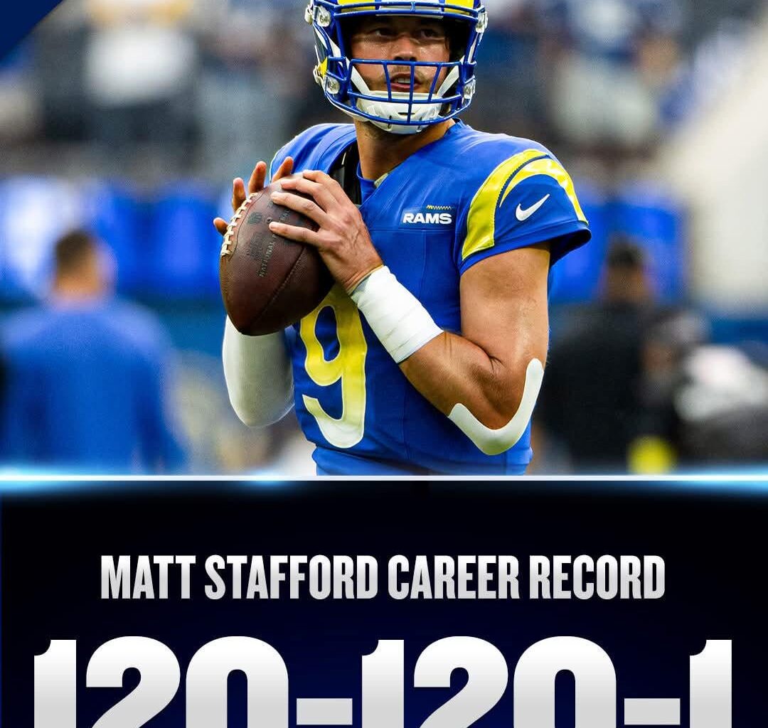 After 17 years, Stafford is finally at .500 for career wins. I really hope we spoil this on Sunday