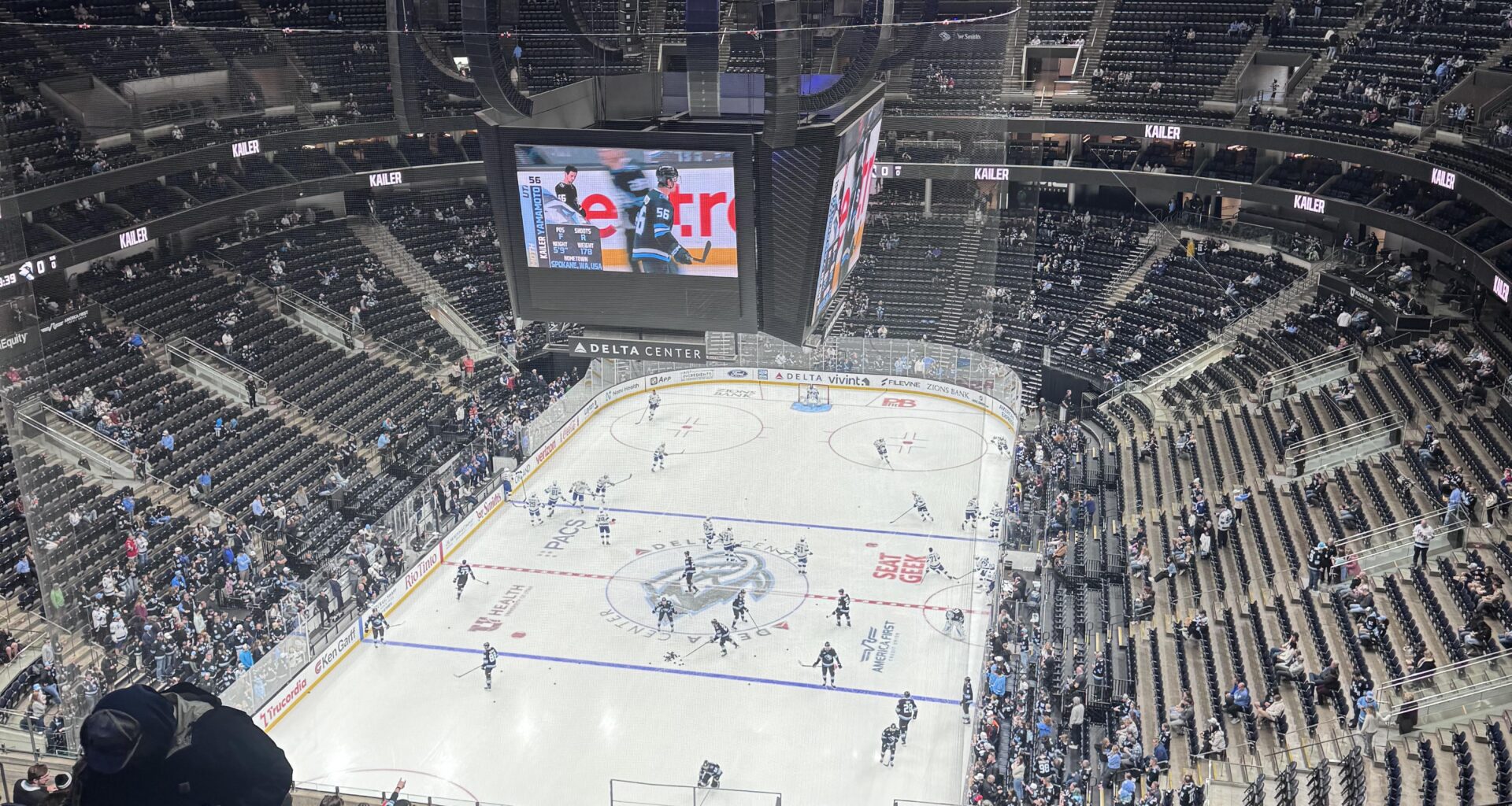 Checking in from enemy territory.