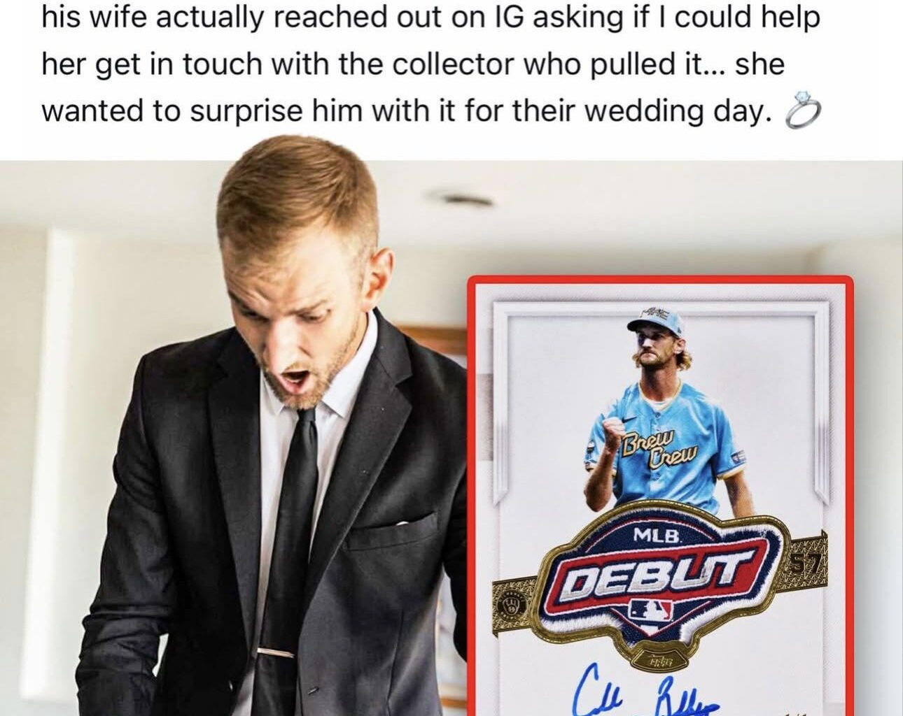 Saw this posted by Topps today, honestly really cool