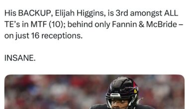 Higgins could be TE1 for a few teams