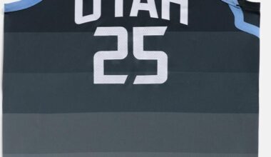 Jazz Jerseys After Playing Against Jaylen Brown