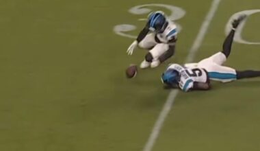 Somehow, this was not recovered by the Panthers.