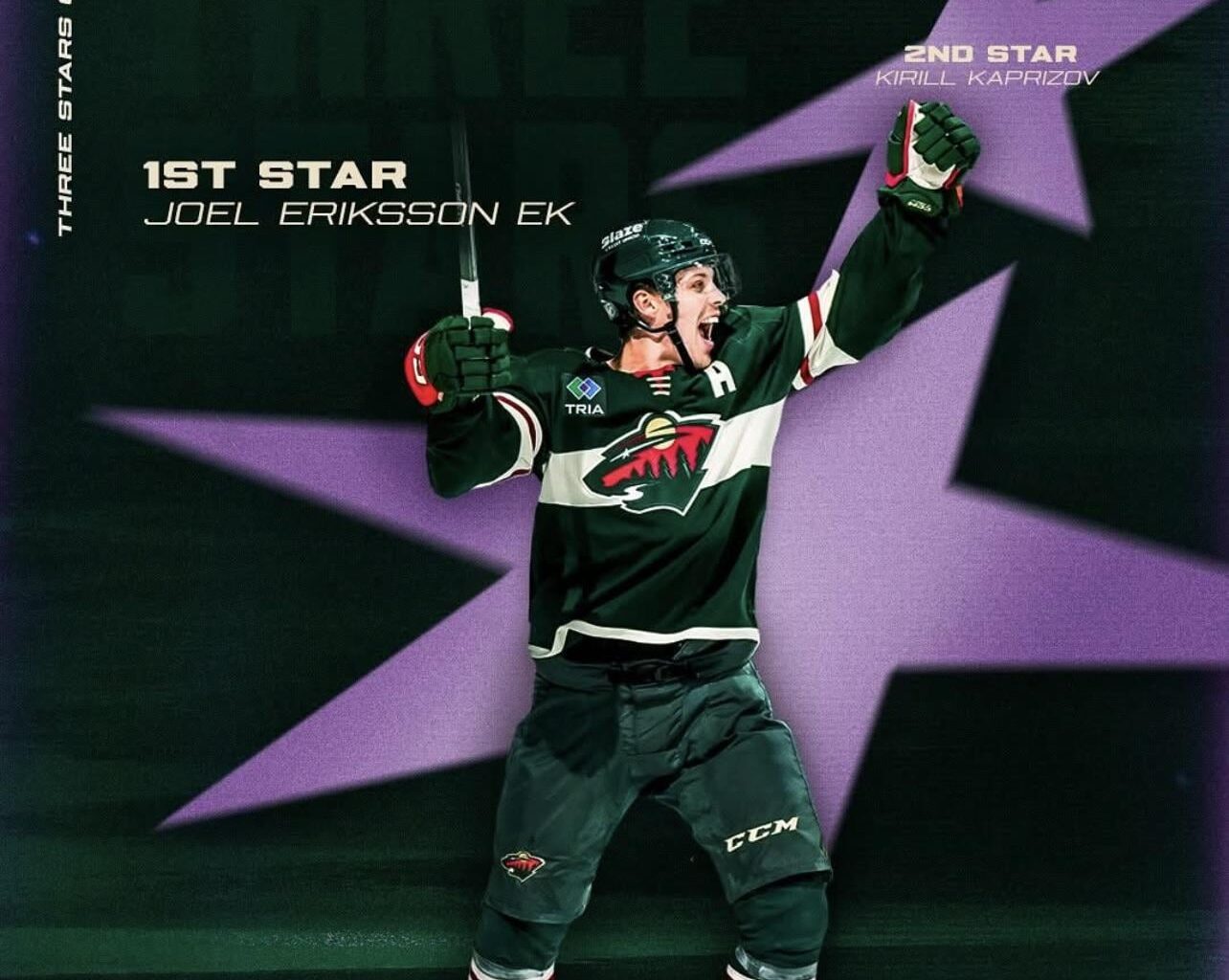 Our three stars from tonight