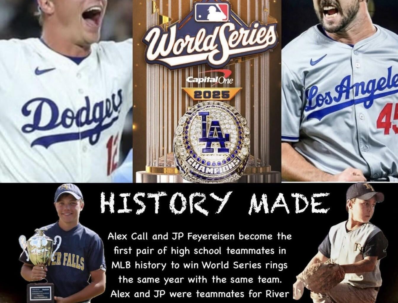 Hate the Dodgers but this is neat