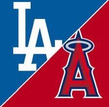 Angels and Dodgers or Angels vs Dodgers