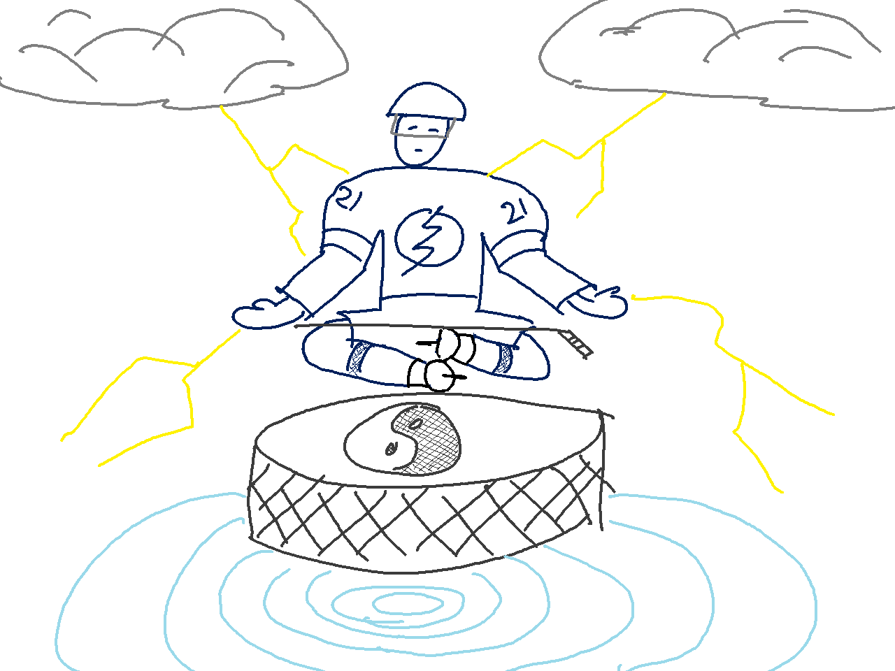 Be The Puck - Hockey Zen for Pointer