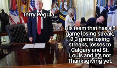 We're not a serious hockey team.