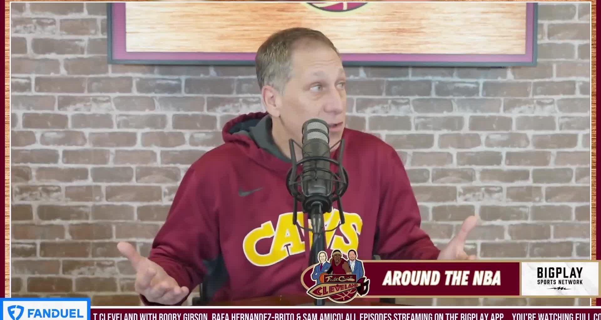 [FullCourtCLE] "Kyrie has turned into Cooper Flagg's personal coach." Sam Amico hands out a HOF player comp for Flagg and explains how much Kyrie has helped the rook.