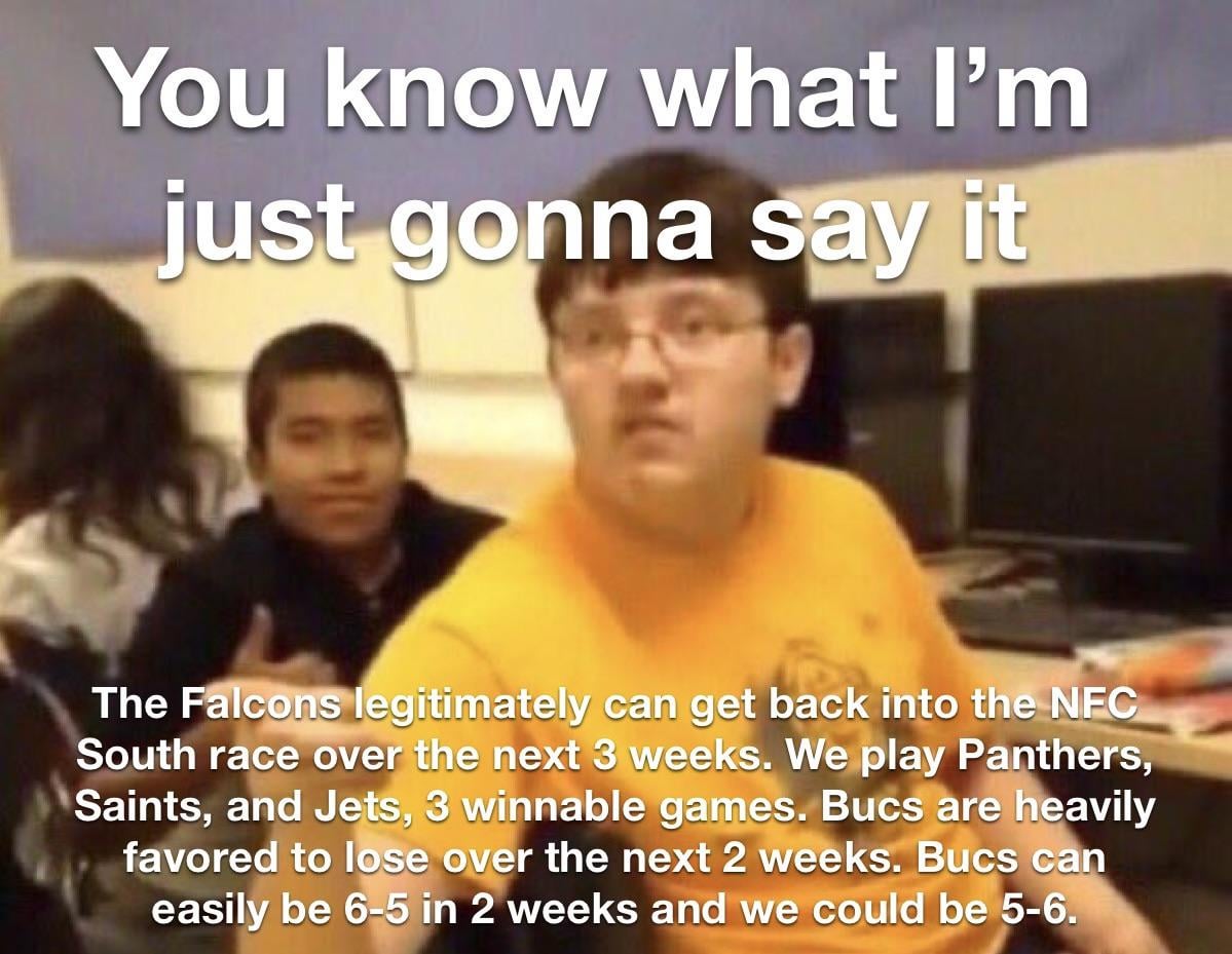 I woke up and snorted a massive spoonful of copium this morning but I don’t care