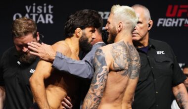 LIVE! UFC Qatar Results: Tsarukyan vs. Hooker