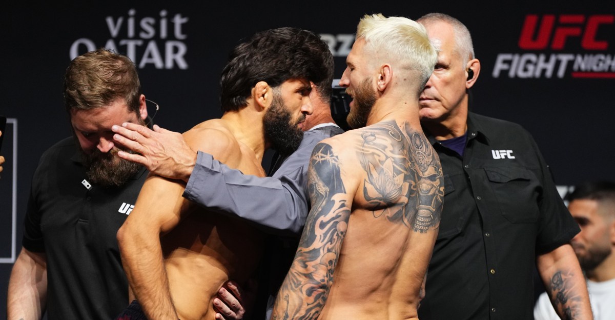 LIVE! UFC Qatar Results: Tsarukyan vs. Hooker