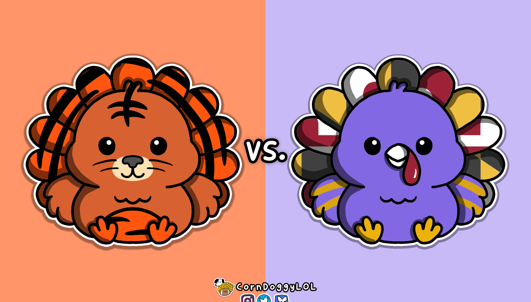 Cincinnati Bengals Week 13 Turkey Day Doodle :)