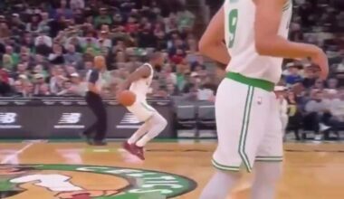 Jaylen Brown’s fake hairline strikes again