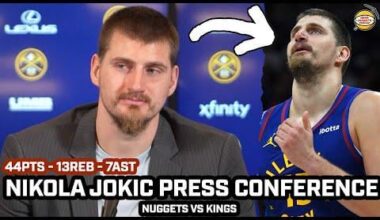 Nikola Jokic Says Nuggets NEED To Be Better After Scoring 44pts in LOSS vs Kings
