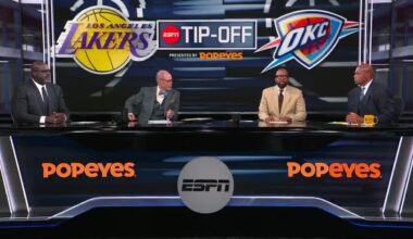 Charles Barkley explains why Jokić has the edge over Wemby to start the season:

"We just take [Nikola Jokić] for granted, he is the best basketball player in the world."