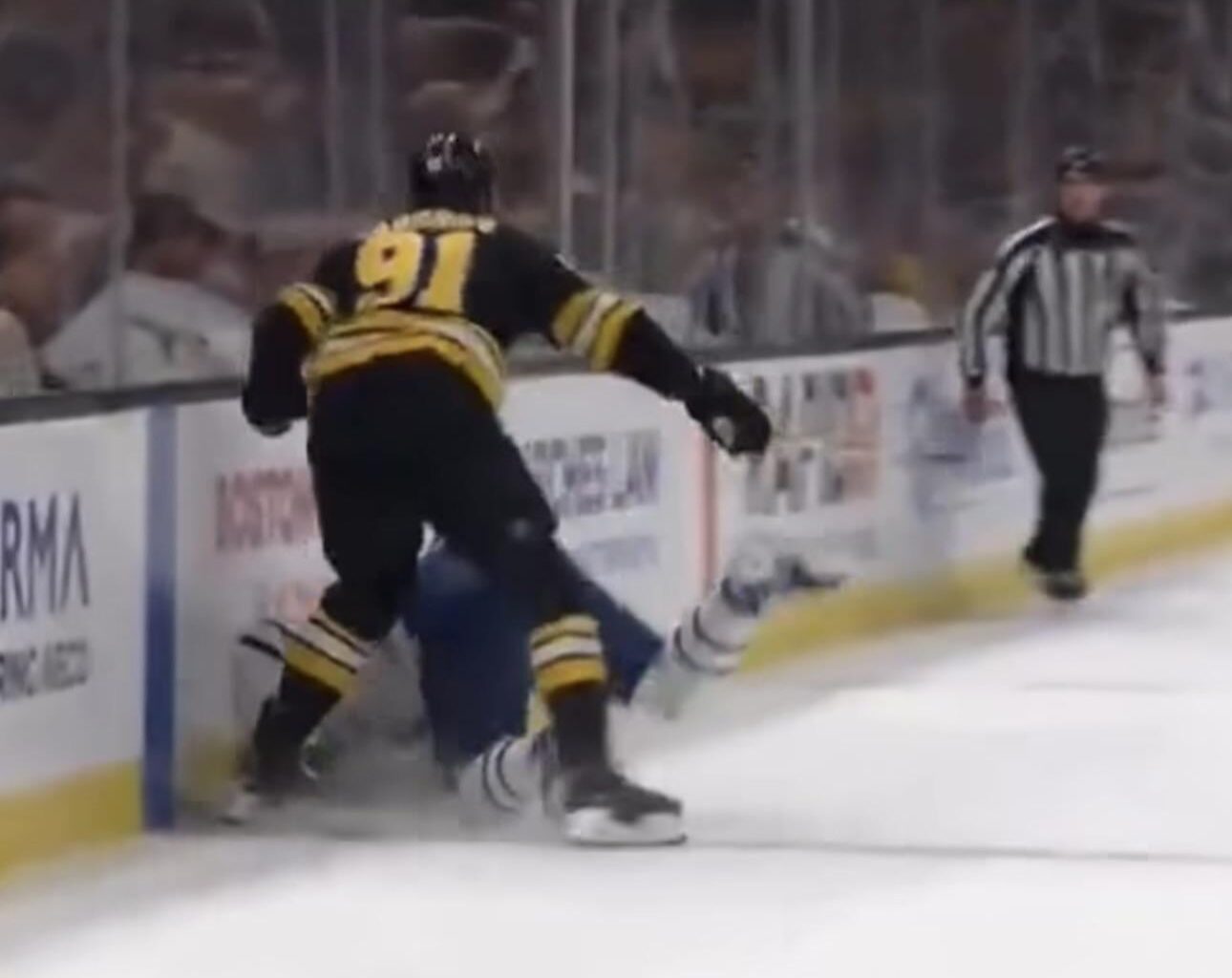 That’s not boarding. Looks like a clean hit to me lads.