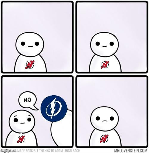 Puck to net, belt to ass.