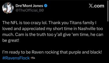 Some parting words from Dre’Mont Jones