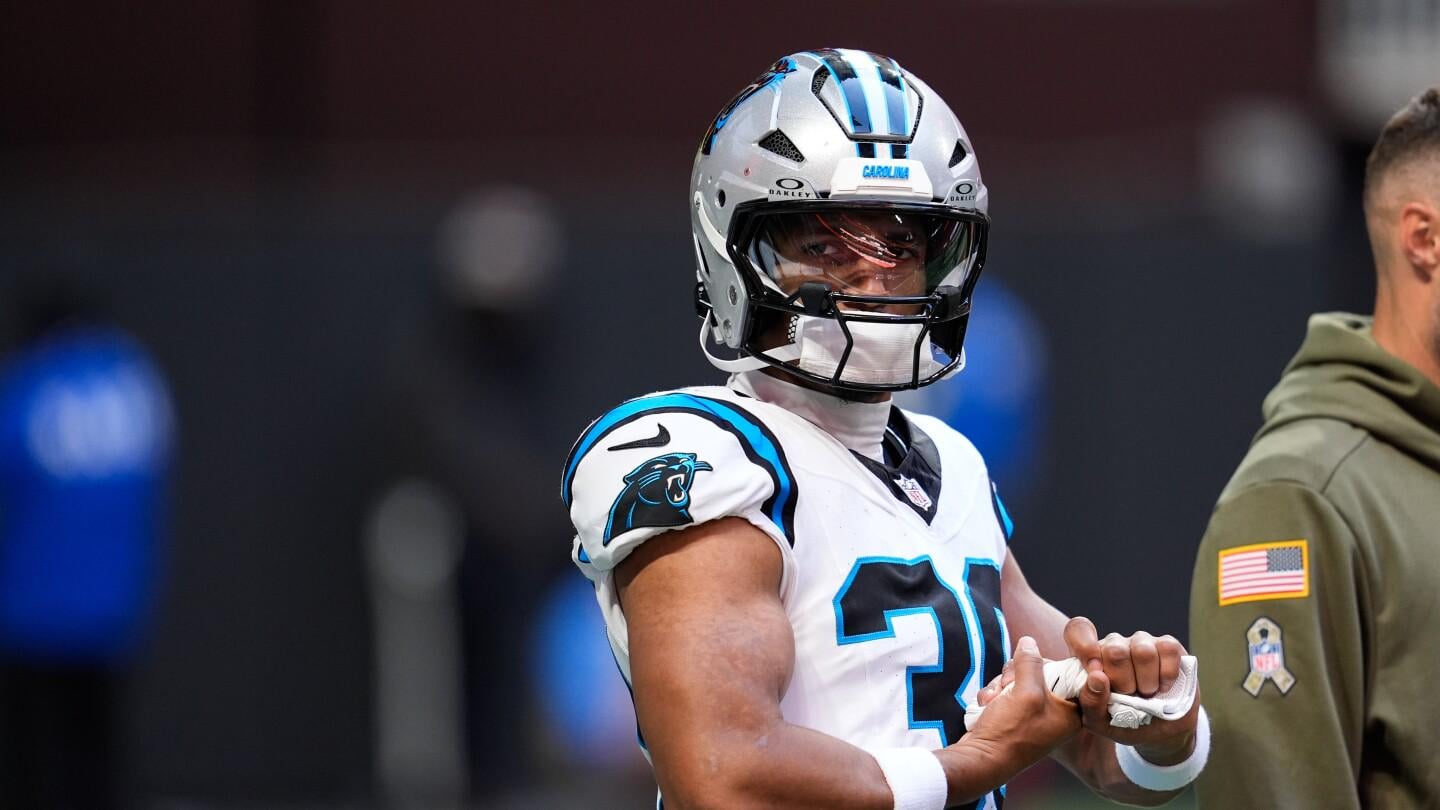 Chuba Hubbard admits he came back from his calf injury too soon