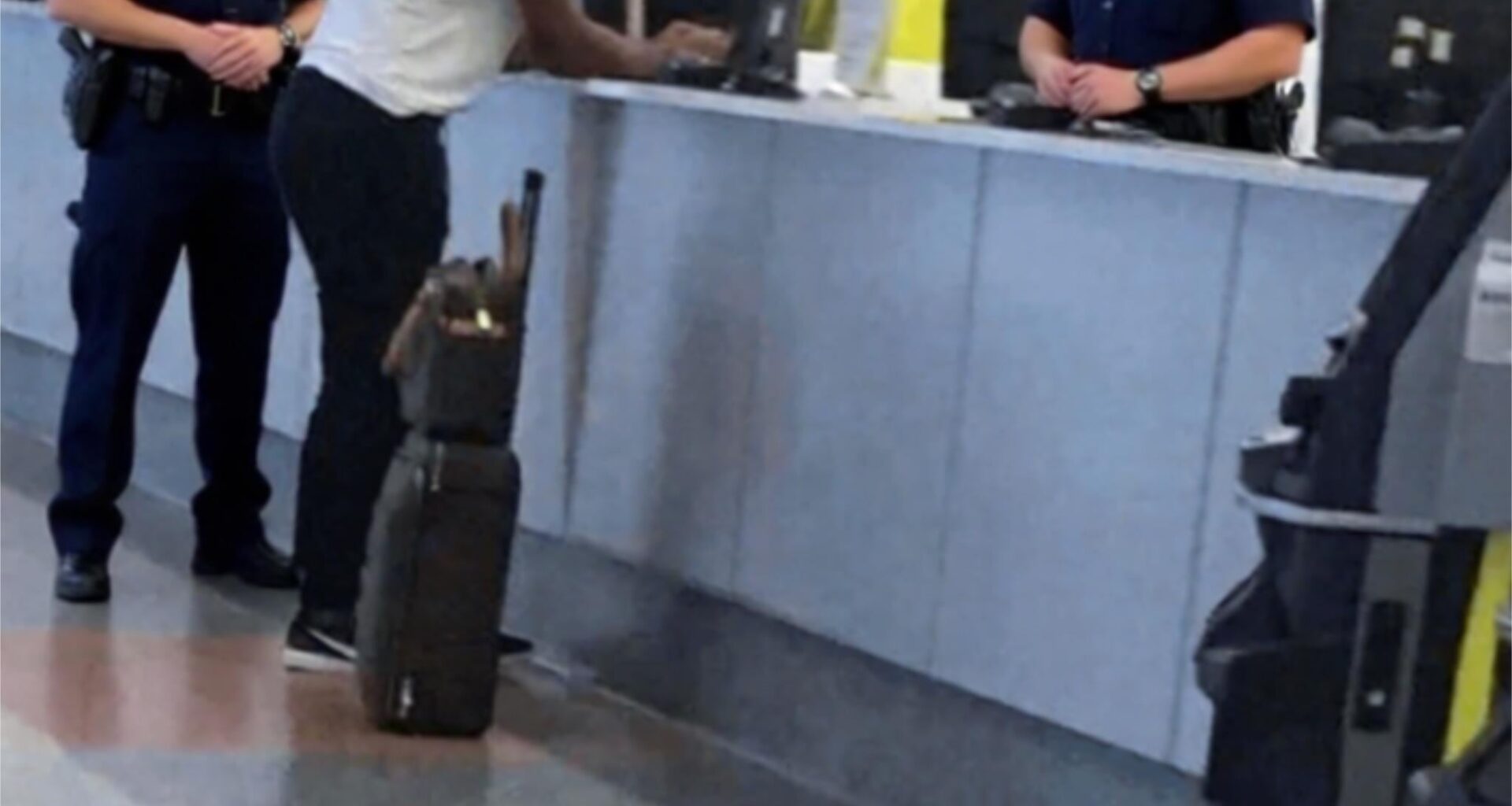 BREAKING: AB spotted at Pittsburgh Airport after being extradited back to U.S.