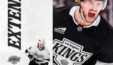 [OFFICIAL] Adrian Kempe signs an 8-year contract extension with an AAV of $10.625 million